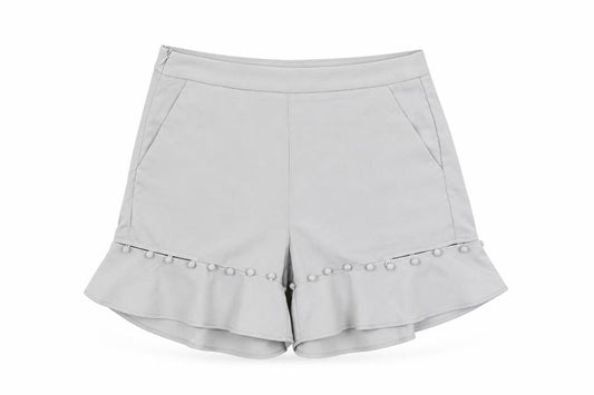 Missguided Womens Grey   Culotte Shorts Size 8
