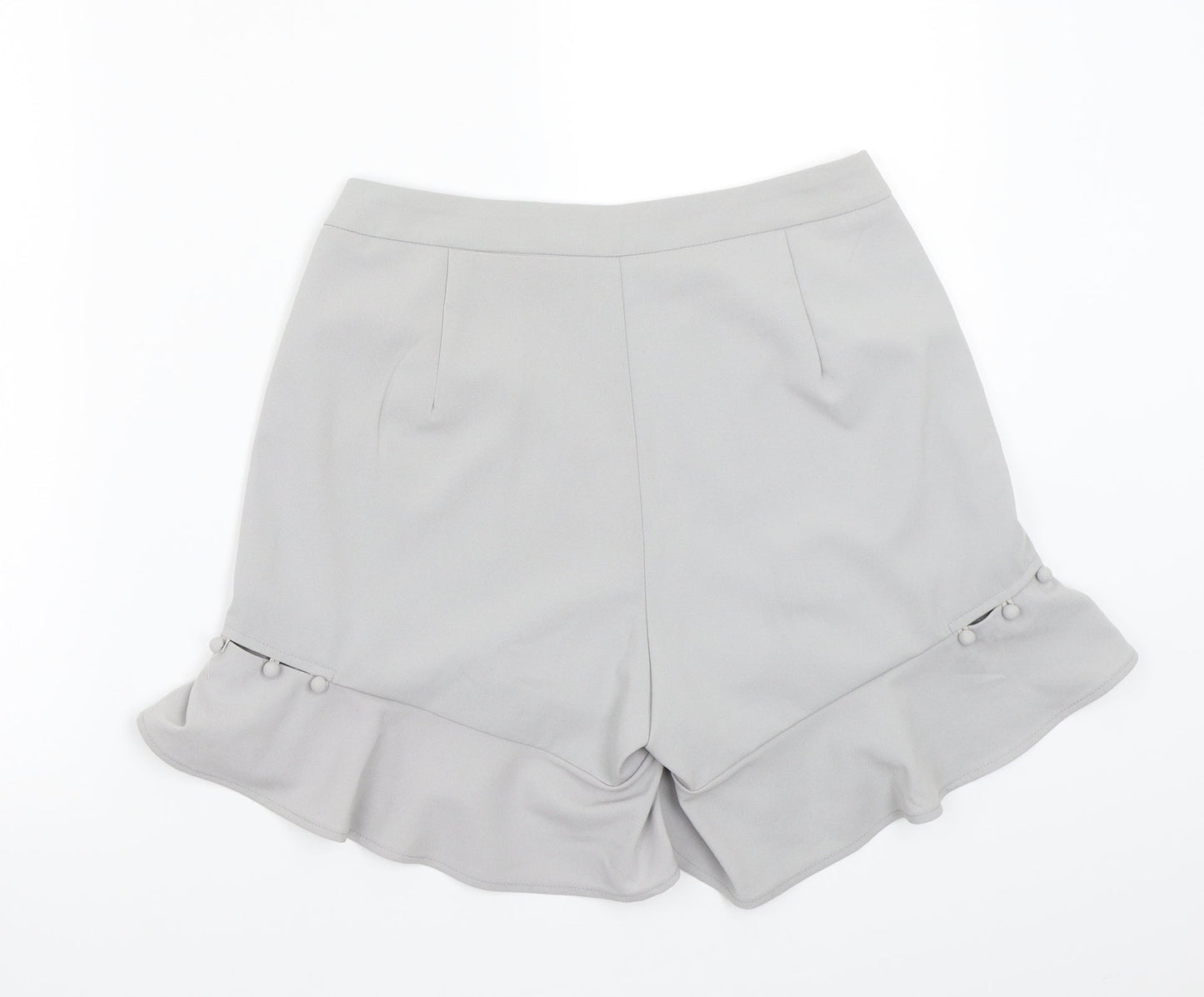 Missguided Womens Grey   Culotte Shorts Size 8