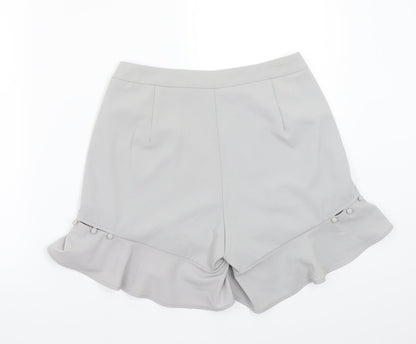 Missguided Womens Grey   Culotte Shorts Size 8
