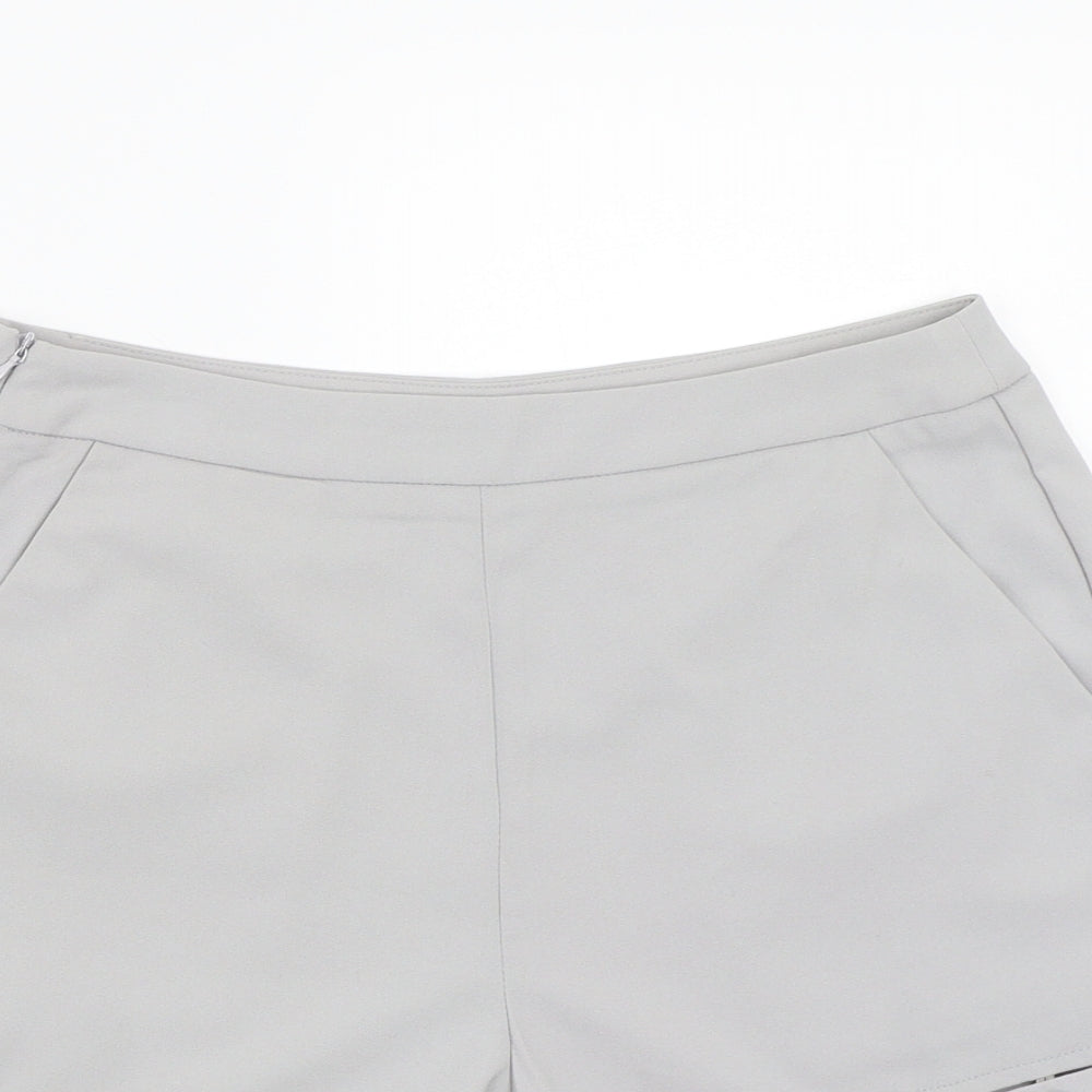 Missguided Womens Grey   Culotte Shorts Size 8