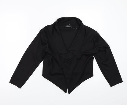 Buzy Womens Black   Cardigan Jumper Size S