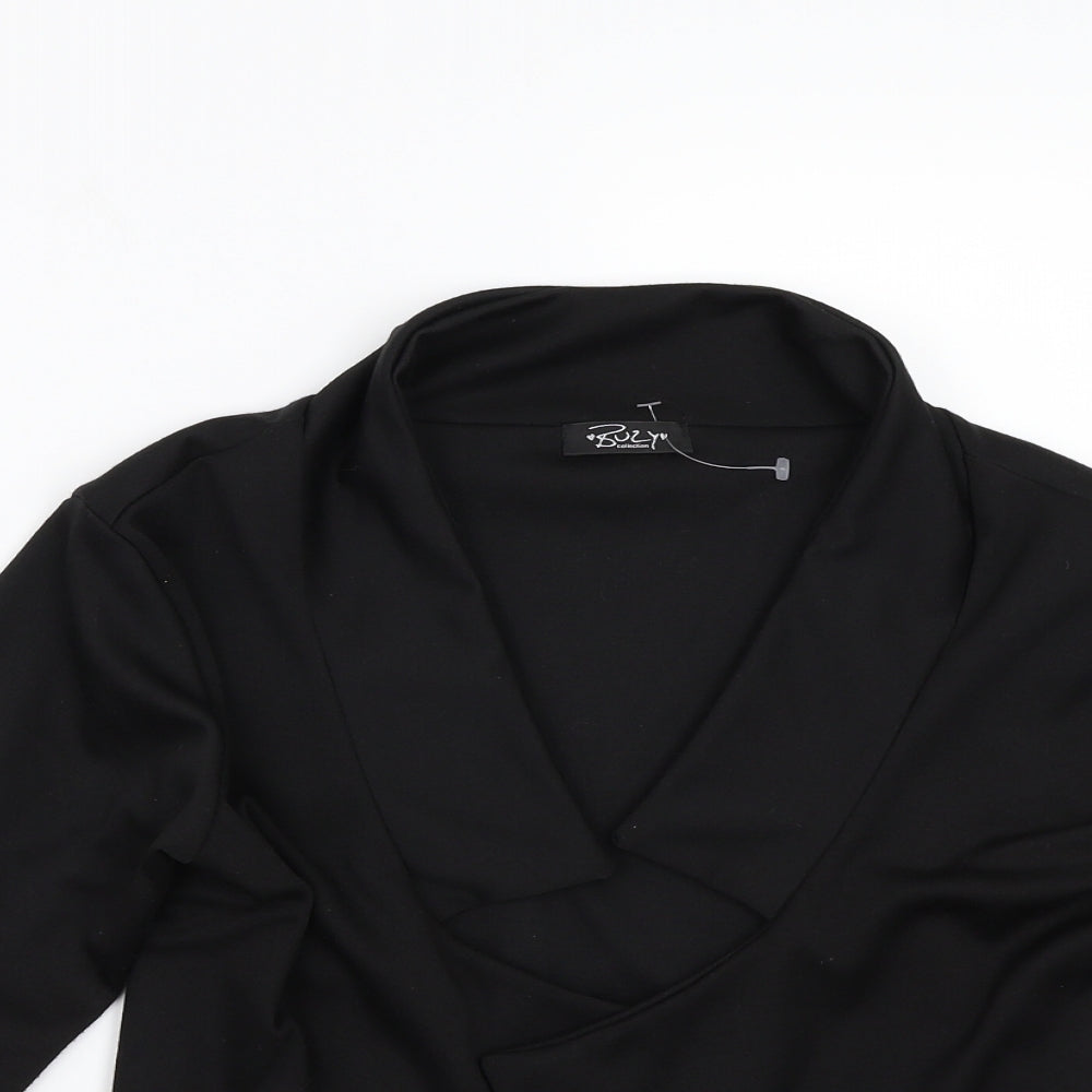 Buzy Womens Black   Cardigan Jumper Size S