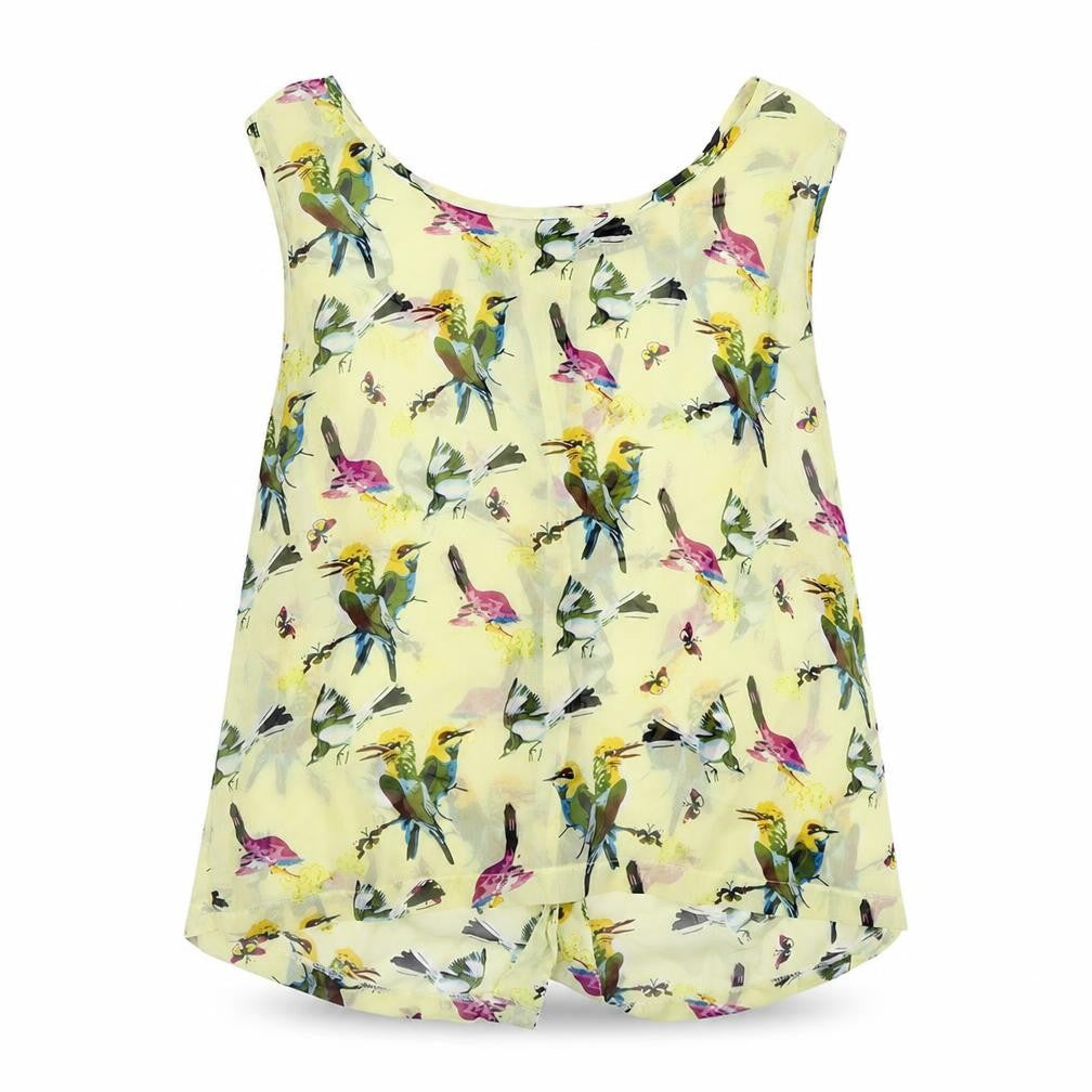 Womens UK Size 8 Select Yellow Basic Button-Up