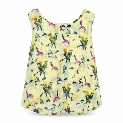 Womens UK Size 8 Select Yellow Basic Button-Up