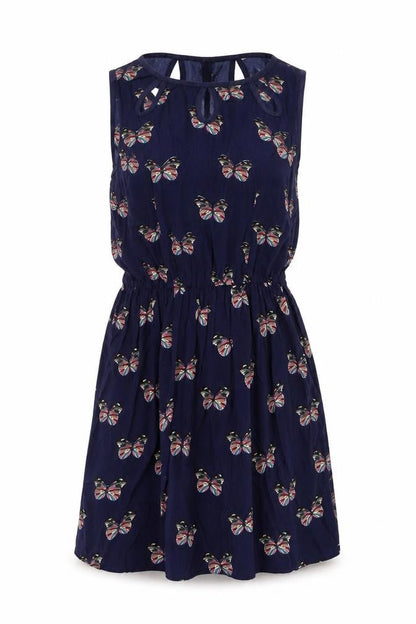 Miss real Womens Blue   A-Line  Size 10
