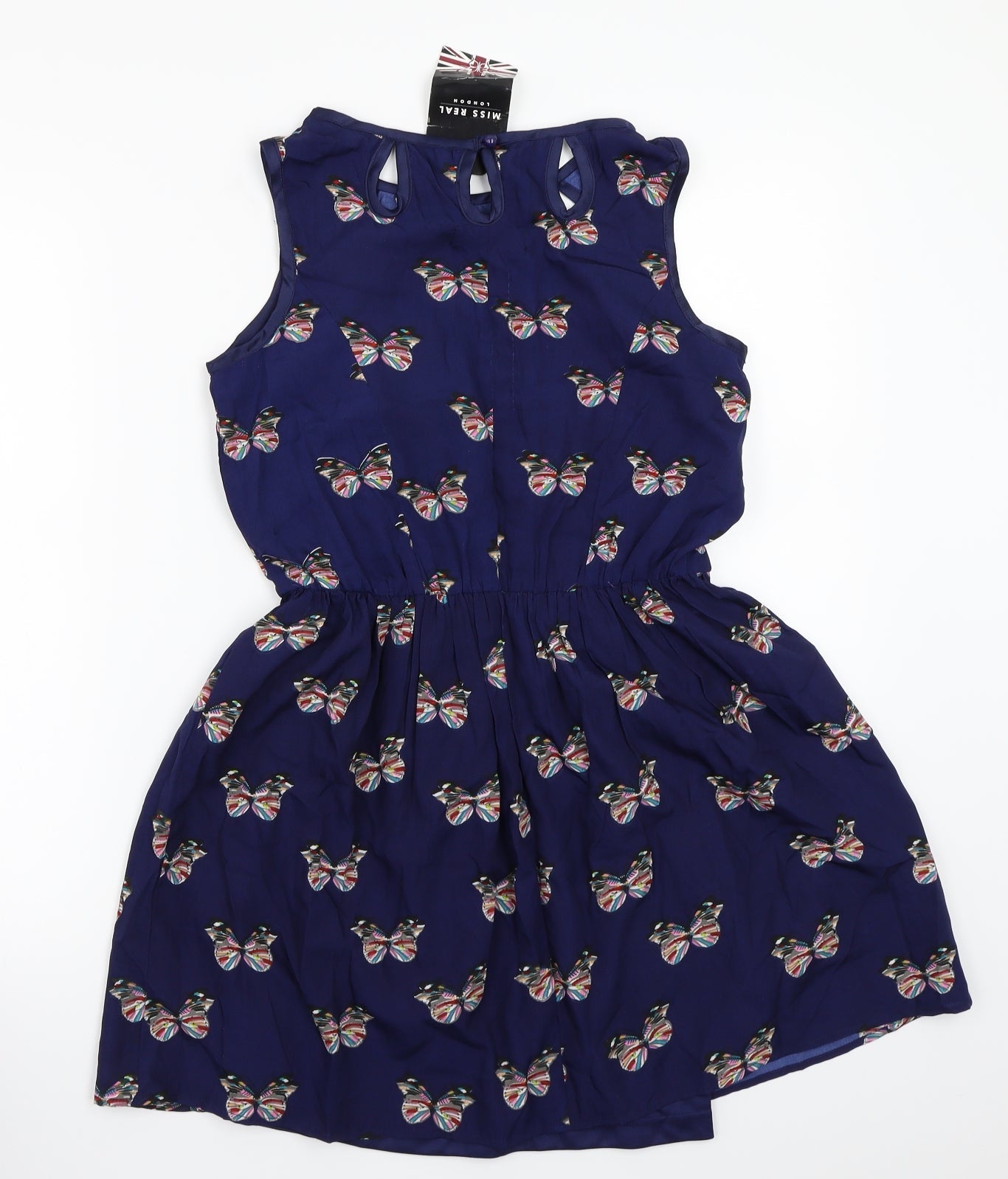 Miss real Womens Blue   A-Line  Size 10