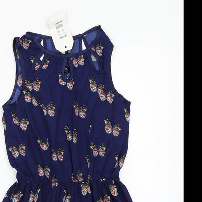 Miss real Womens Blue   A-Line  Size 10