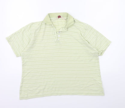 EWM Womens Grey Striped  Basic T-Shirt Size M