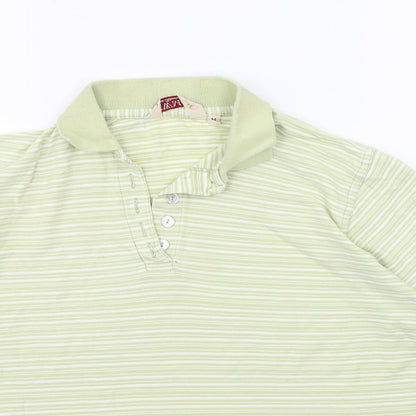 EWM Womens Grey Striped  Basic T-Shirt Size M