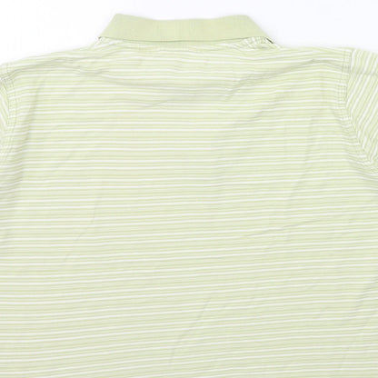 EWM Womens Grey Striped  Basic T-Shirt Size M