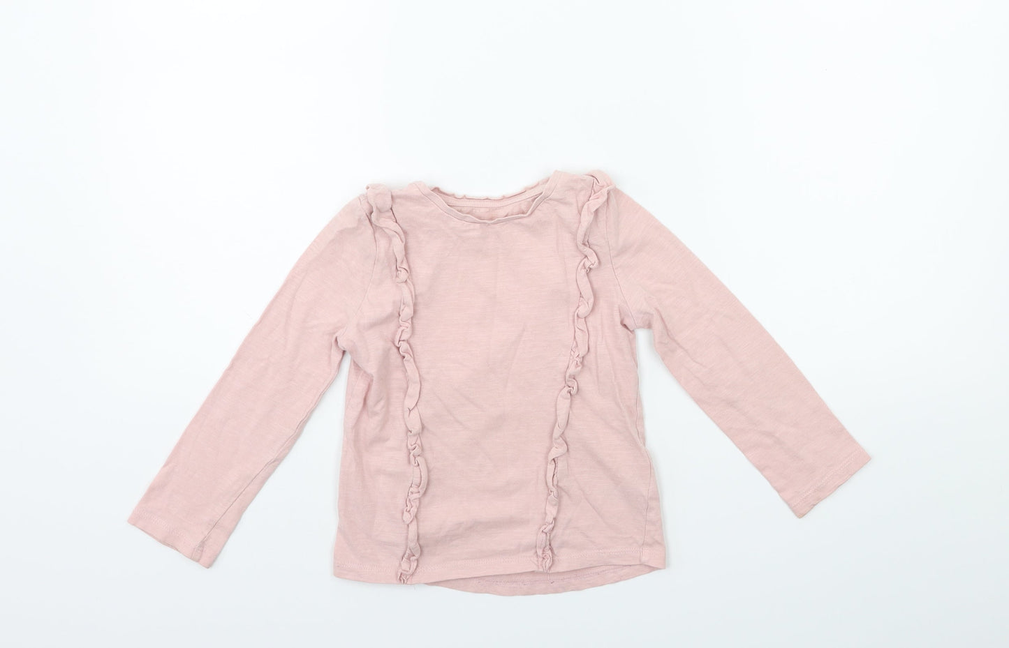 Mothercare Girls Pink   Basic T-Shirt Size 3-4 Years