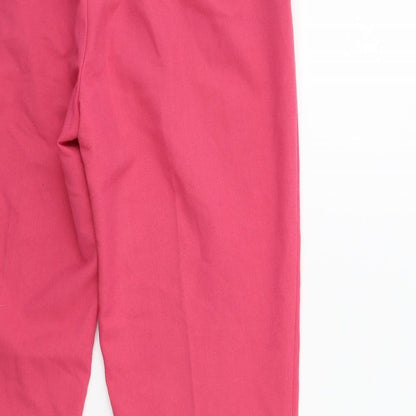 F&F Womens Pink   Trousers  Size 10 L27 in