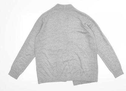 Papaya Womens Grey   Cardigan Jumper Size 12