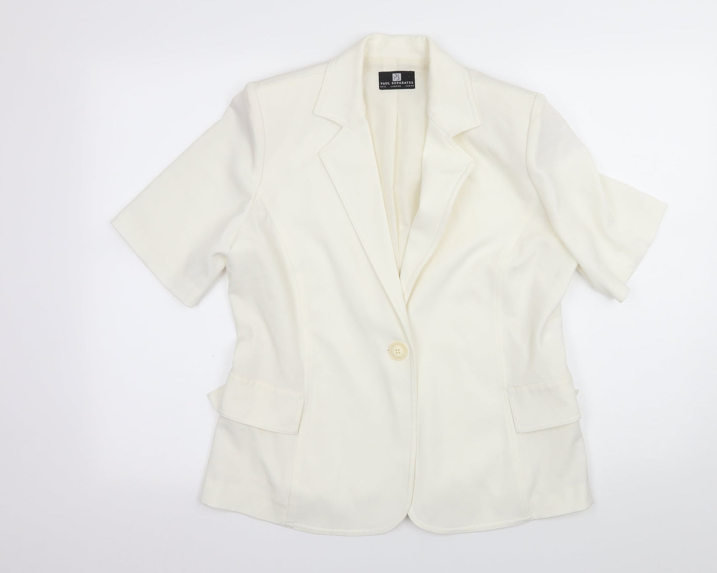 Womens UK Size 12 Paul Seperates Ivory Jacket