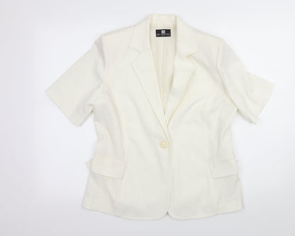 Womens UK Size 12 Paul Seperates Ivory Jacket