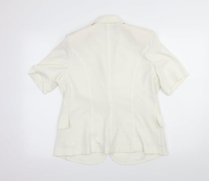 Womens UK Size 12 Paul Seperates Ivory Jacket