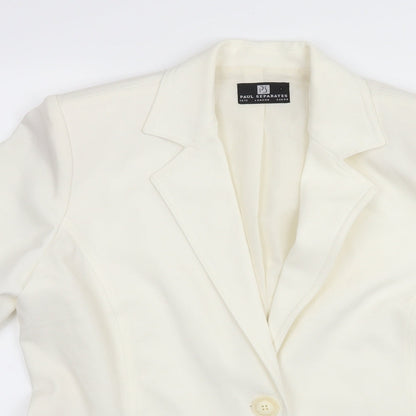 Womens UK Size 12 Paul Seperates Ivory Jacket