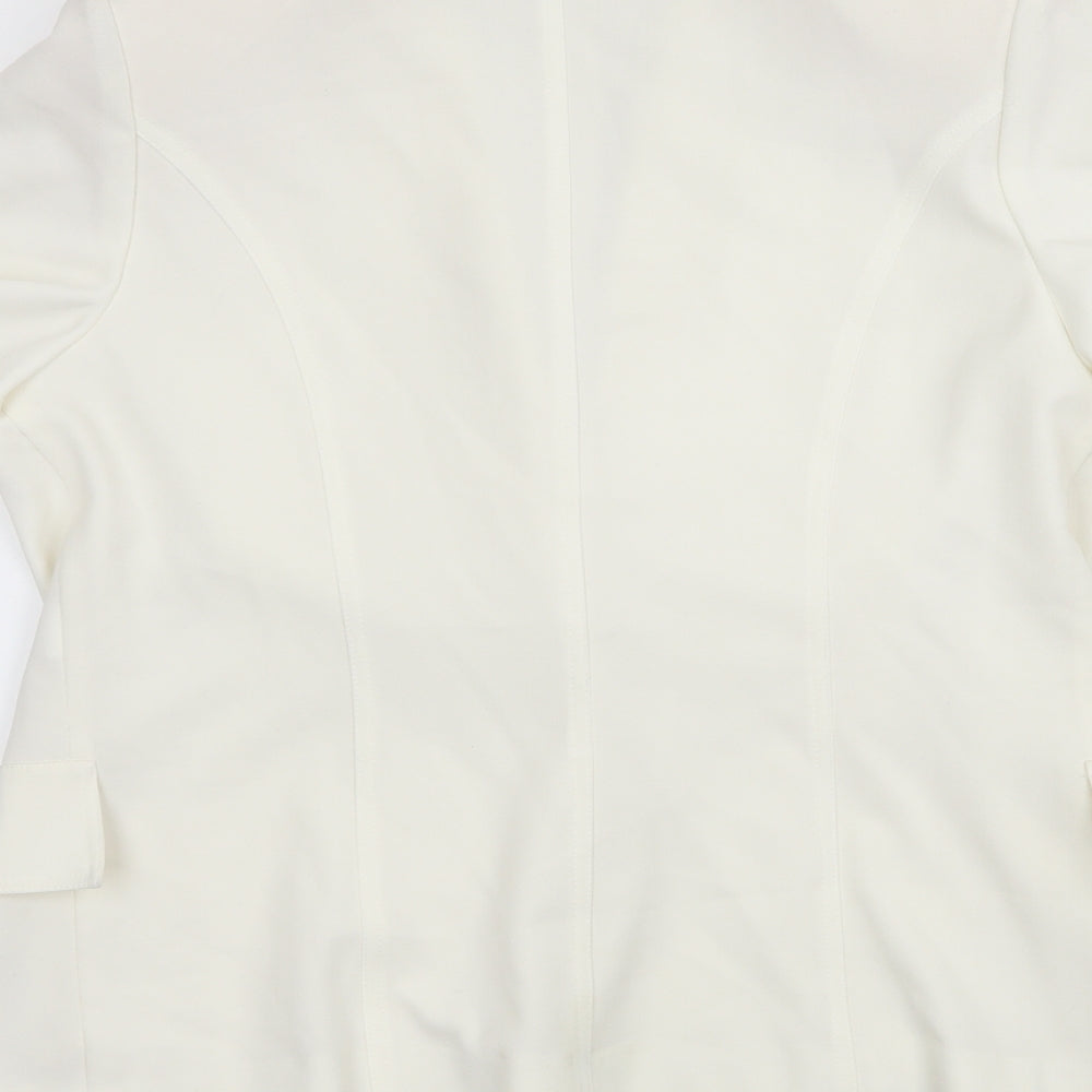 Womens UK Size 12 Paul Seperates Ivory Jacket