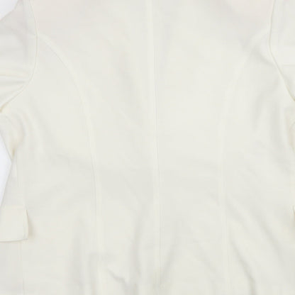 Womens UK Size 12 Paul Seperates Ivory Jacket