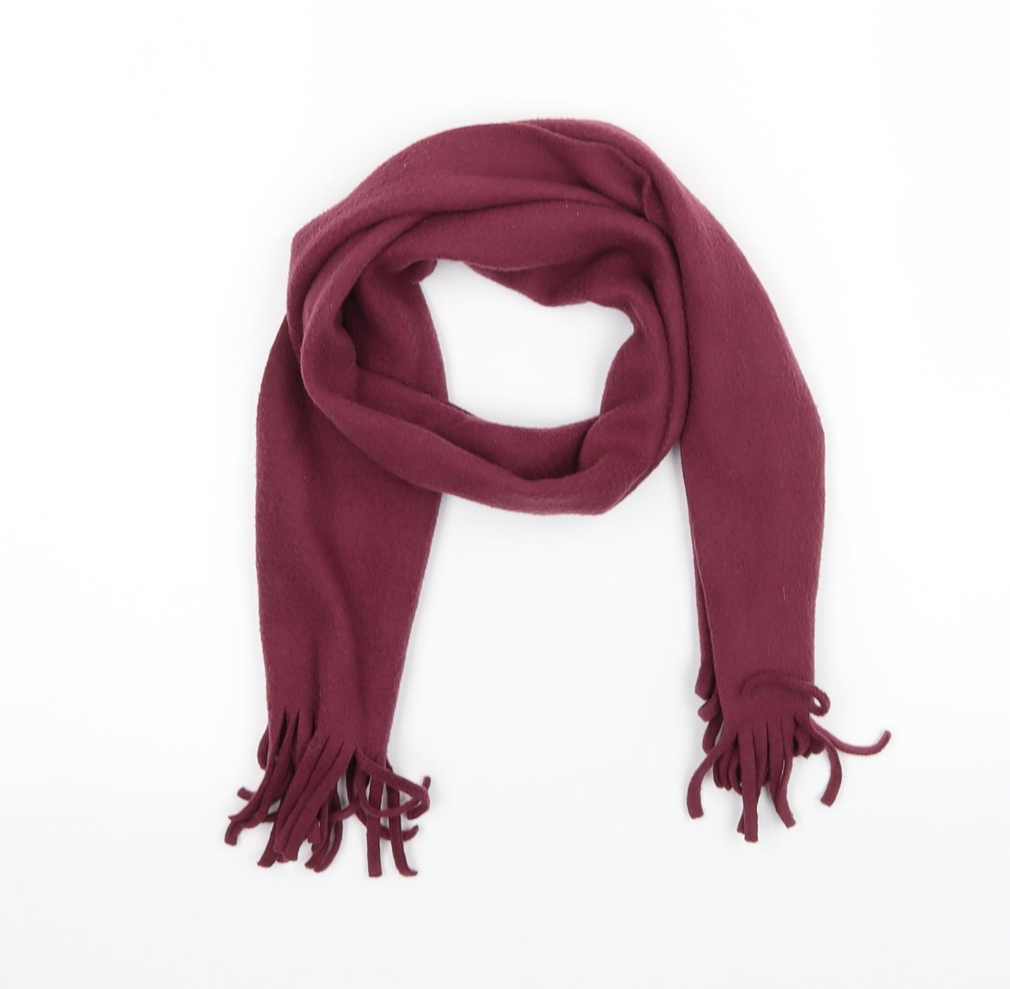 Preworn Womens Purple  Fleece  Scarf