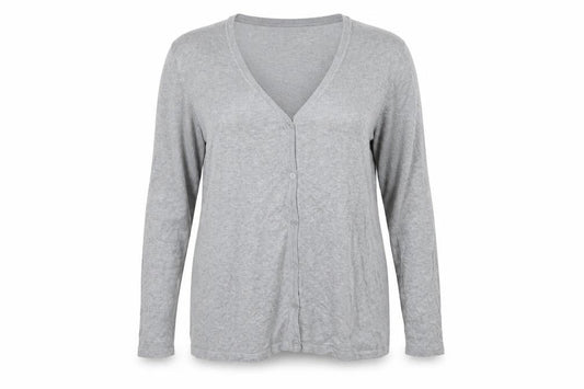 ESMARA Womens Grey  Knit Cardigan Jumper Size 18