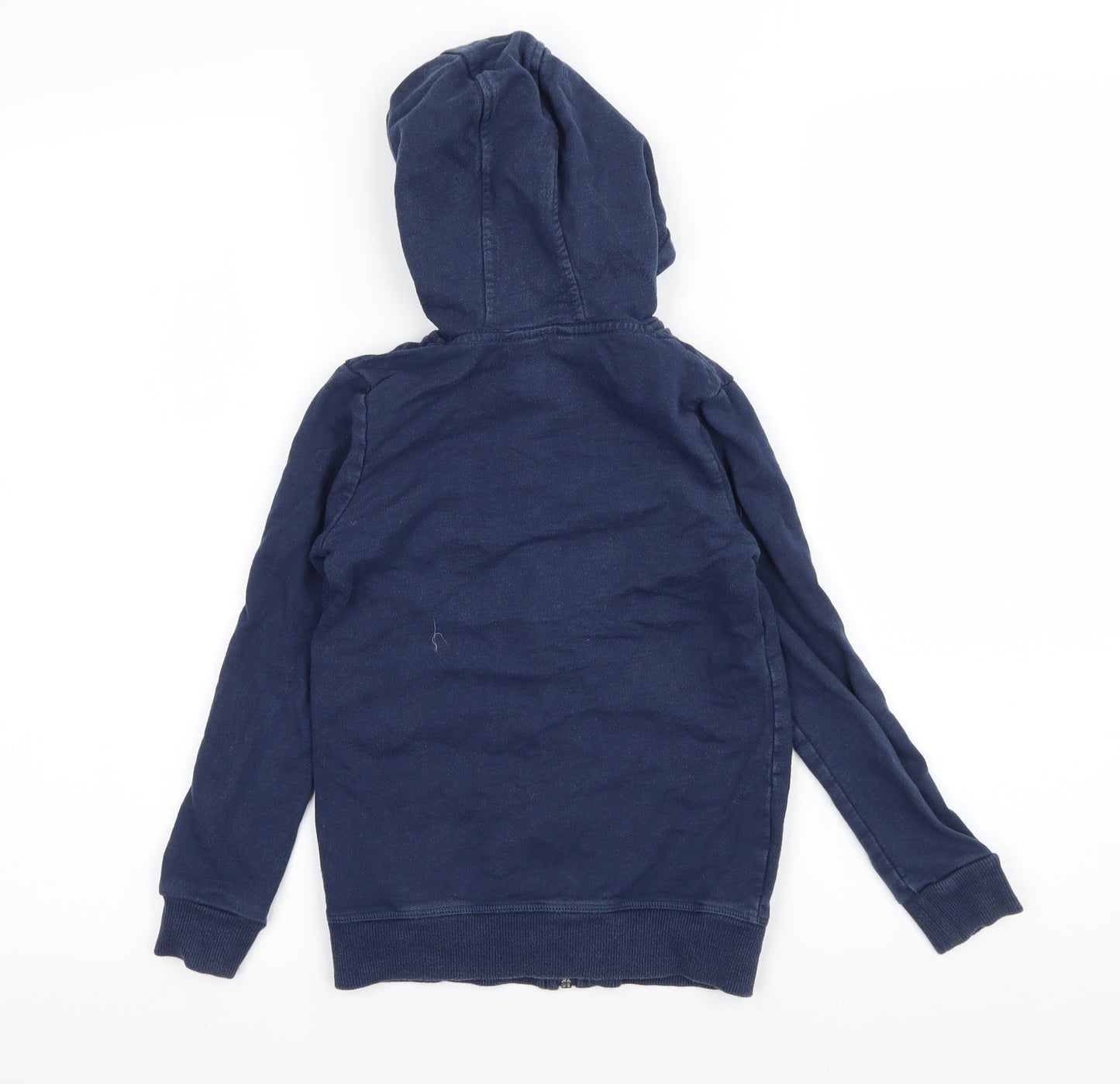 George Girls Blue  Jersey Full Zip Hoodie Size 7-8 Years  - Shine Bright
