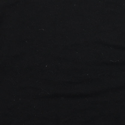 H&M Womens Black  Knit Pullover Jumper Size M