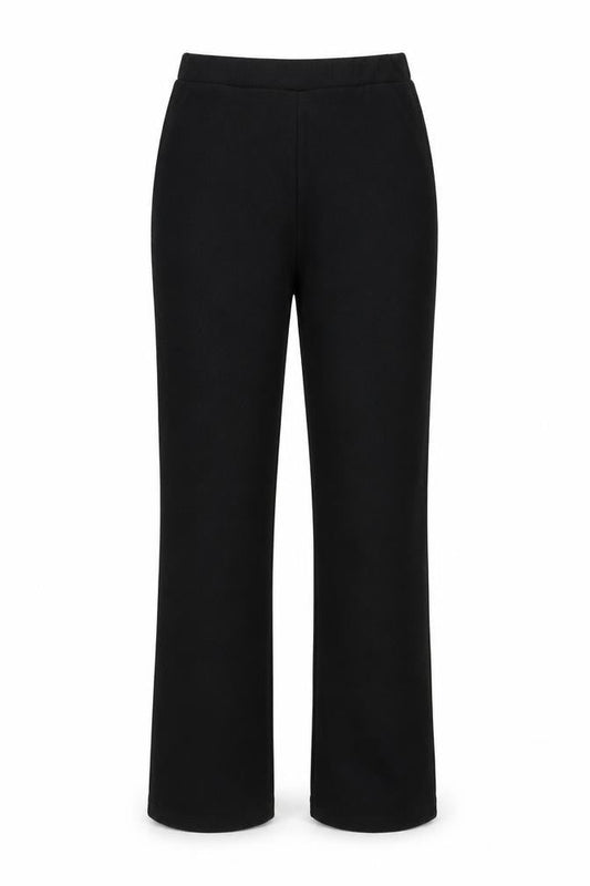 Womens UK Size 14 PRETTYLITTLETHING Regular Fit  Black Trousers