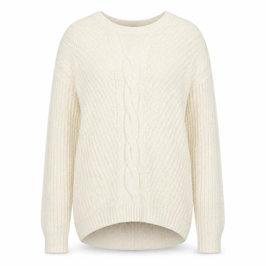 Peacocks Womens Ivory  Knit Pullover Jumper Size S