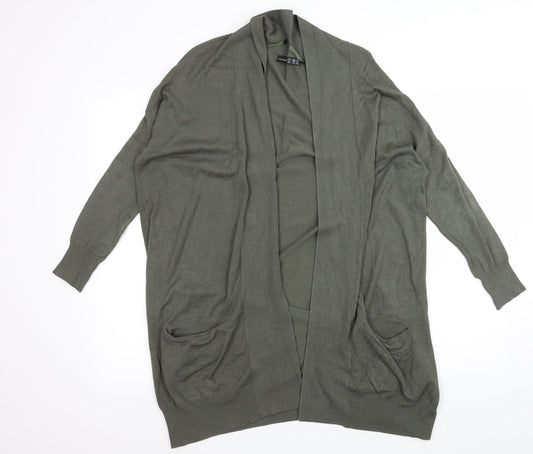 Atmosphere Womens Green  Knit Cardigan Jumper Size 8