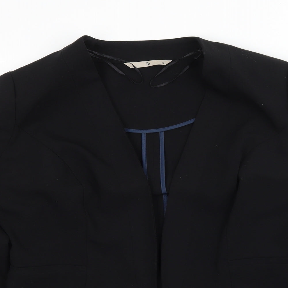 TU Womens Black   Jacket  Size 12