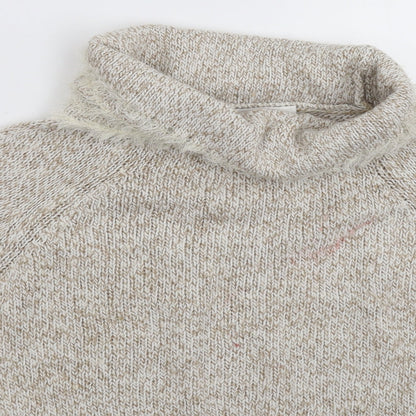TUZZI Womens Beige  Knit Pullover Jumper Size L