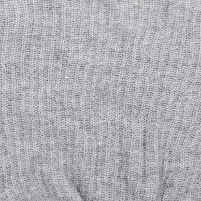 Yida Womens Grey  Knit Pullover Jumper Size M
