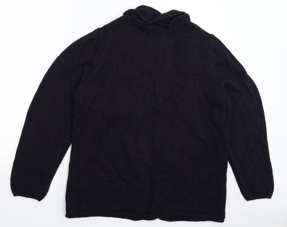 Per Una Womens Purple  Knit Pullover Jumper Size 14