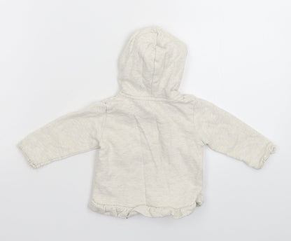 RJR.John Rocha Girls Grey   Jacket  Size 3-6 Months
