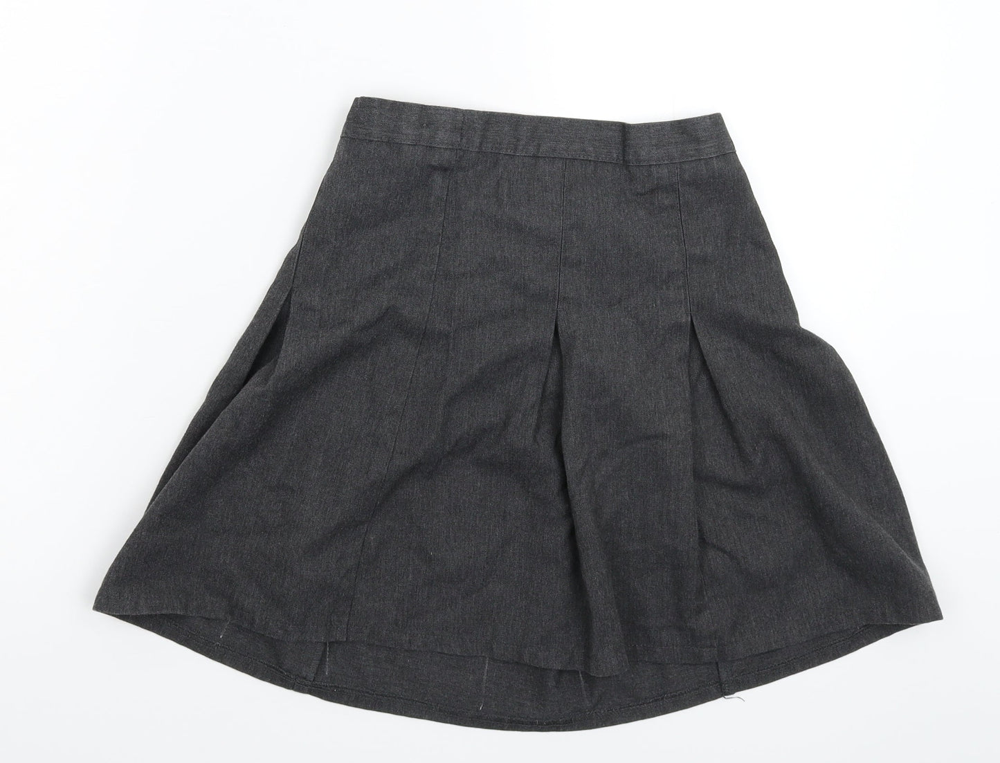 Matalan Girls Grey   Pleated Skirt Size 10 Years