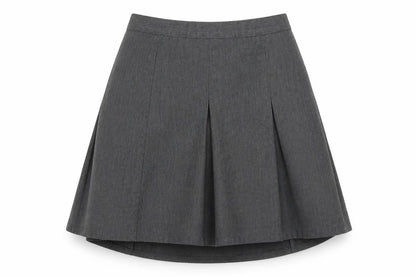 Matalan Girls Grey   Pleated Skirt Size 10 Years
