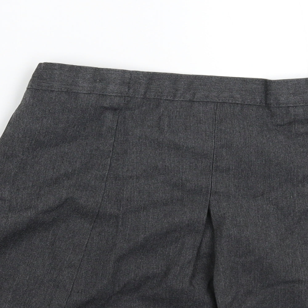 Matalan Girls Grey   Pleated Skirt Size 10 Years