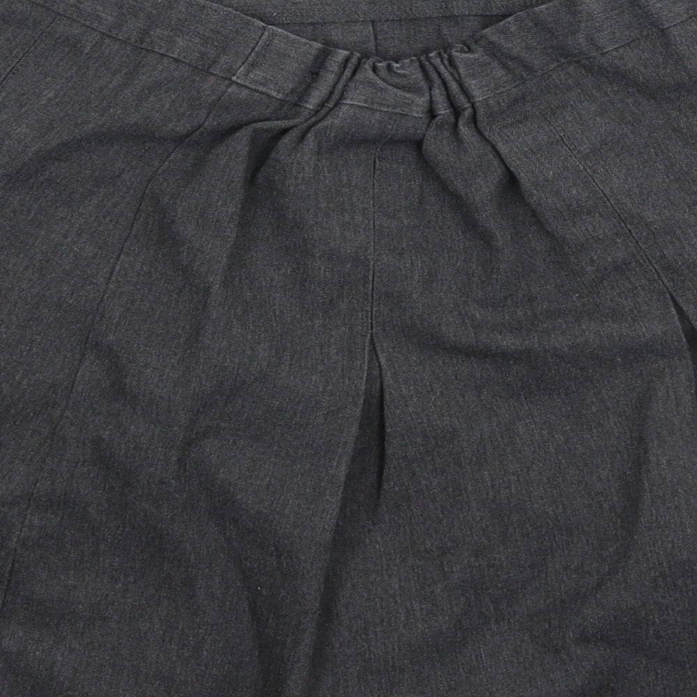 Matalan Girls Grey   Pleated Skirt Size 10 Years