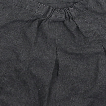 Matalan Girls Grey   Pleated Skirt Size 10 Years
