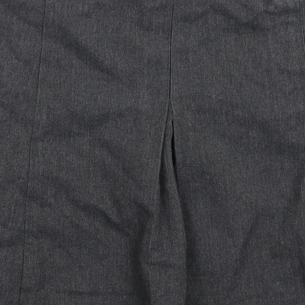 Matalan Girls Grey   Pleated Skirt Size 10 Years