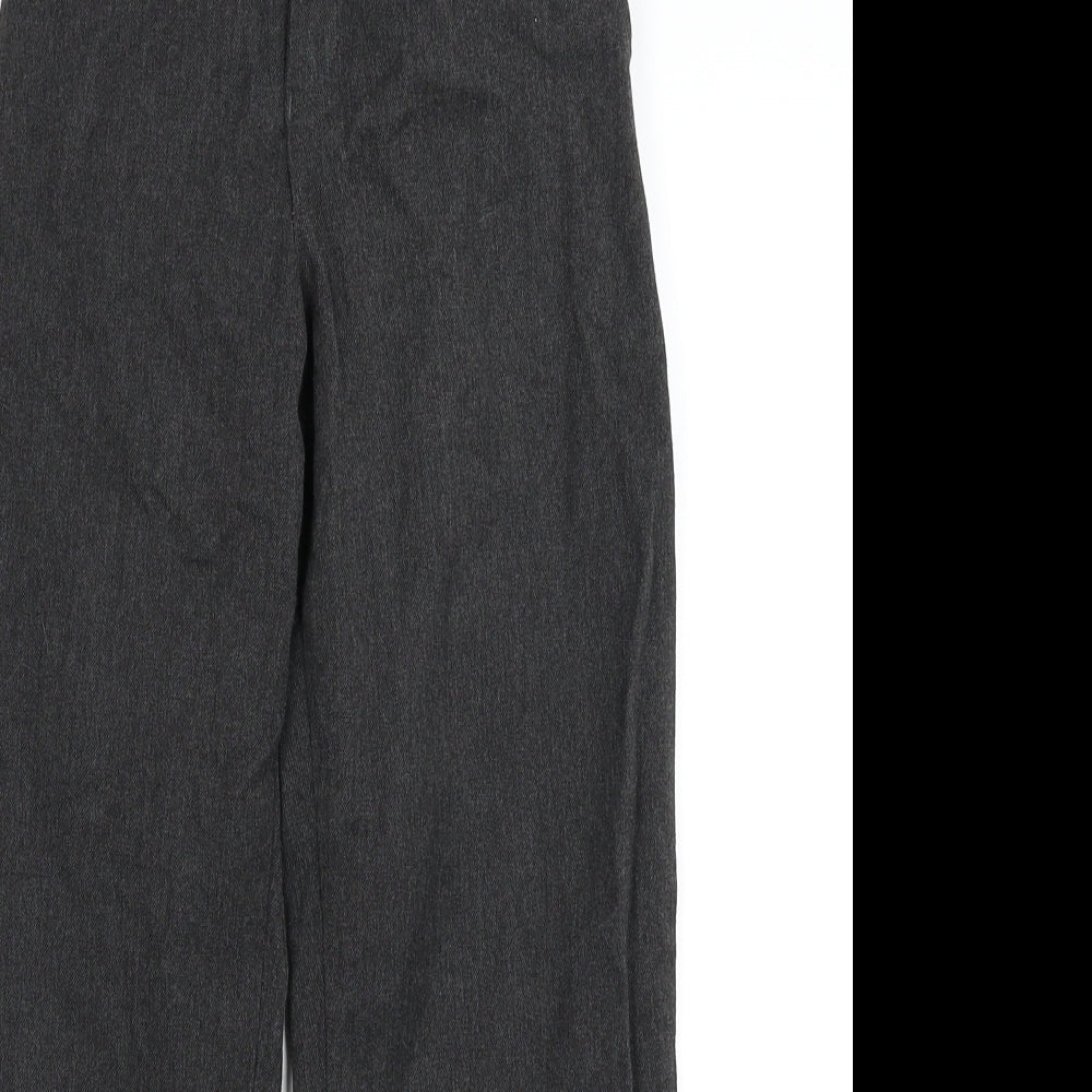 F&F Boys Black   Dress Pants Trousers Size 8-9 Years