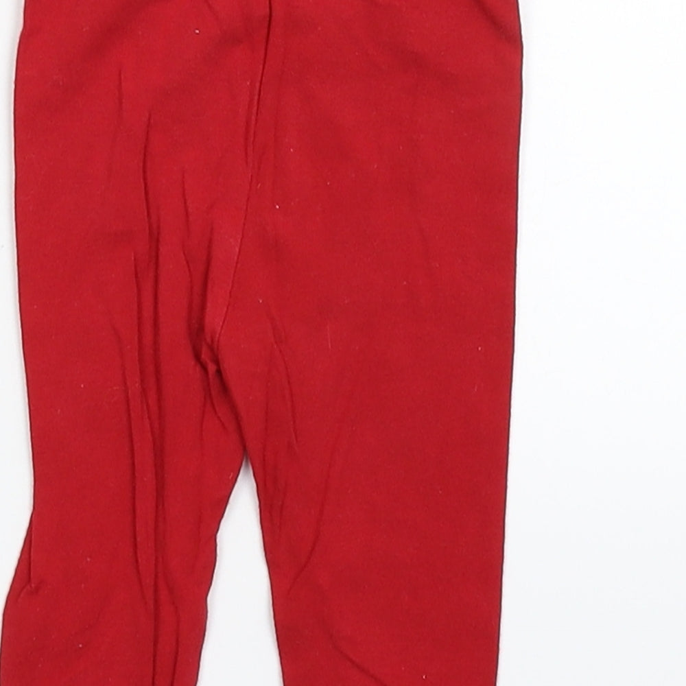 George Baby Red   Capri Trousers Size 3-6 Months  - Legging
