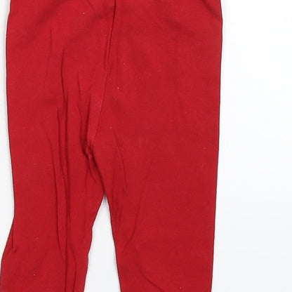 George Baby Red   Capri Trousers Size 3-6 Months  - Legging