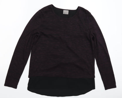 Vero Moda Womens Brown  Knit Pullover Jumper Size M
