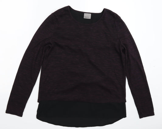 VERO MODA Womens Brown  Knit Pullover Jumper Size M
