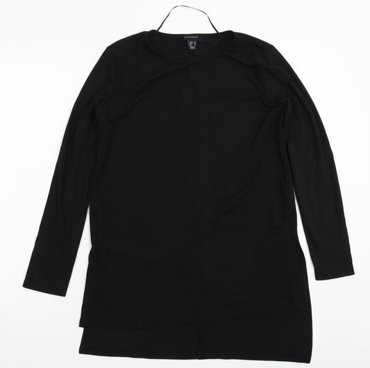 Atmosphere Womens Black  Knit Pullover Jumper Size 12