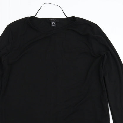 Atmosphere Womens Black  Knit Pullover Jumper Size 12