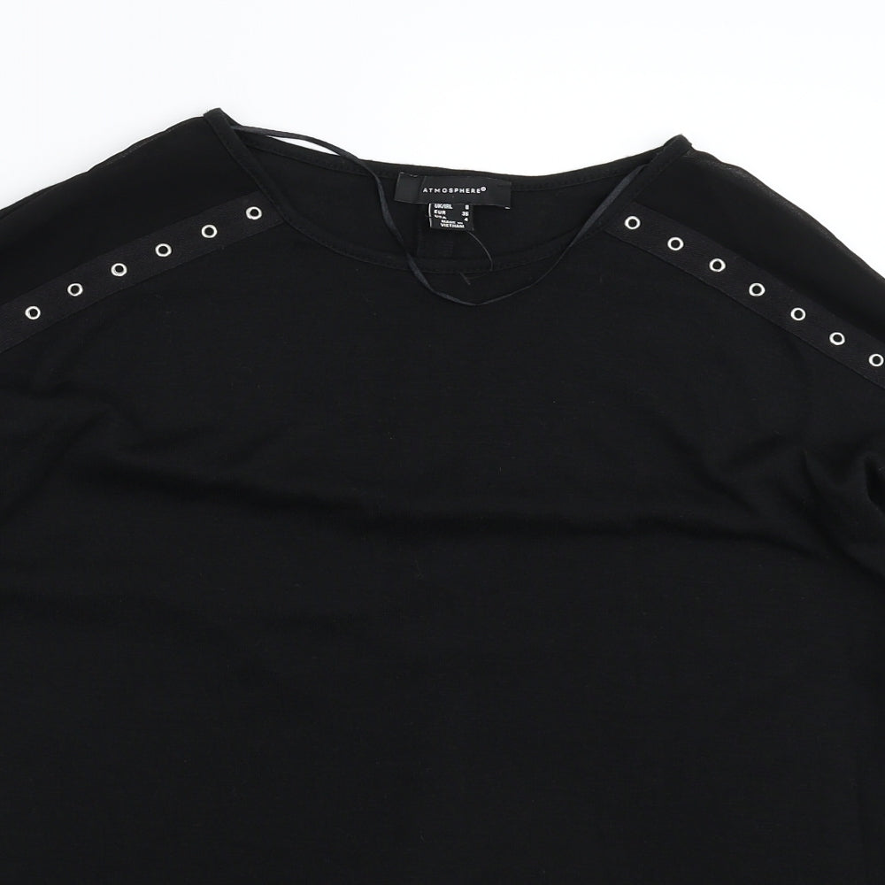 Atmosphere Womens Black   Pullover Jumper Size 8