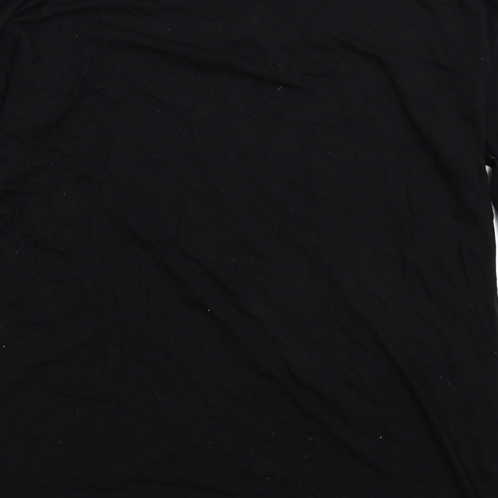 F&F Womens Black   Basic T-Shirt Size 10